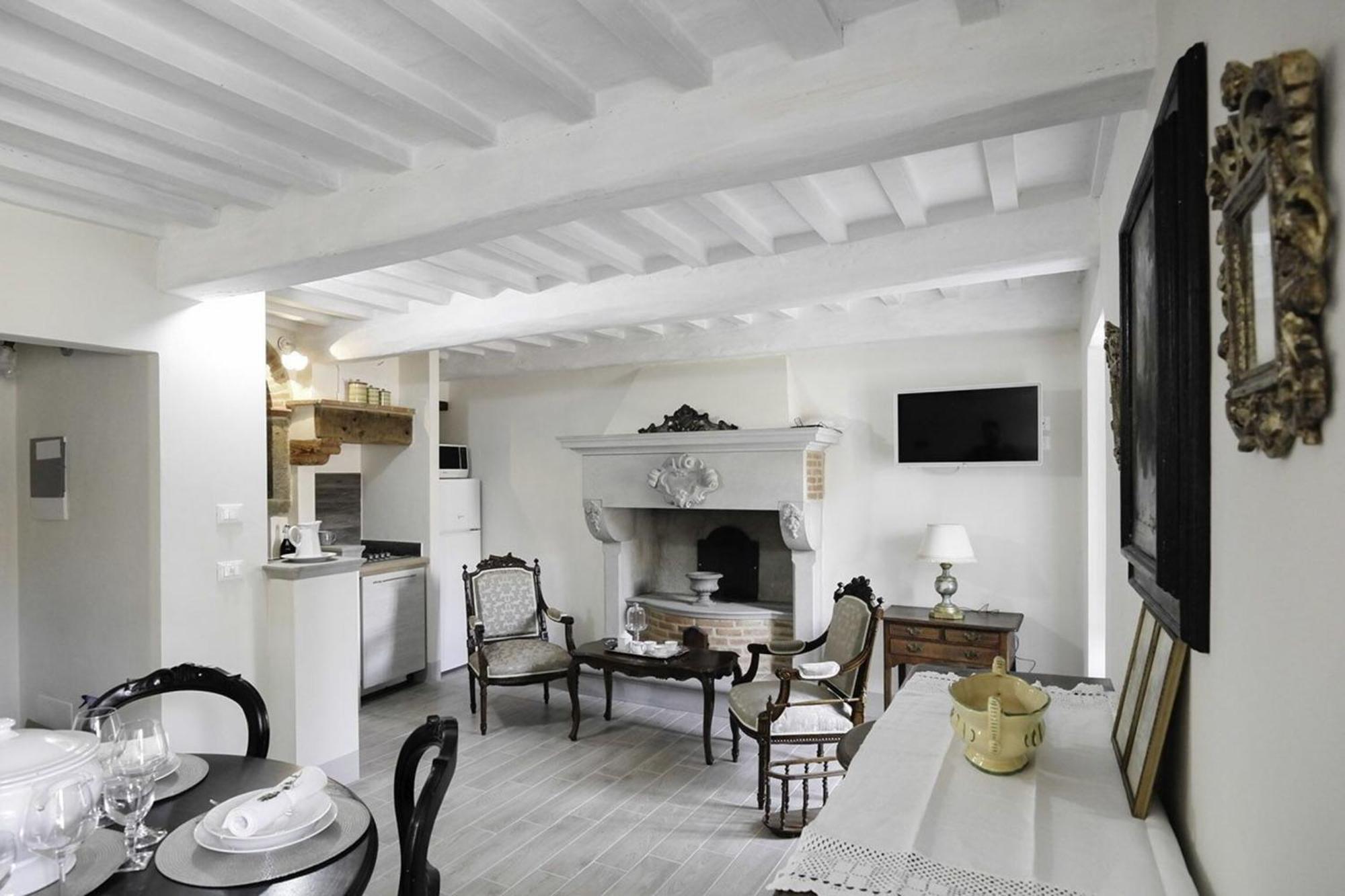 コルトーナCasa Caterinaアパートメント エクステリア 写真