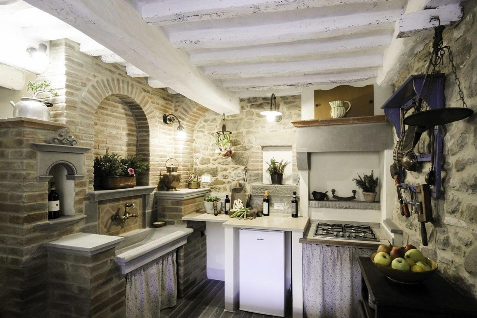 コルトーナCasa Caterinaアパートメント エクステリア 写真